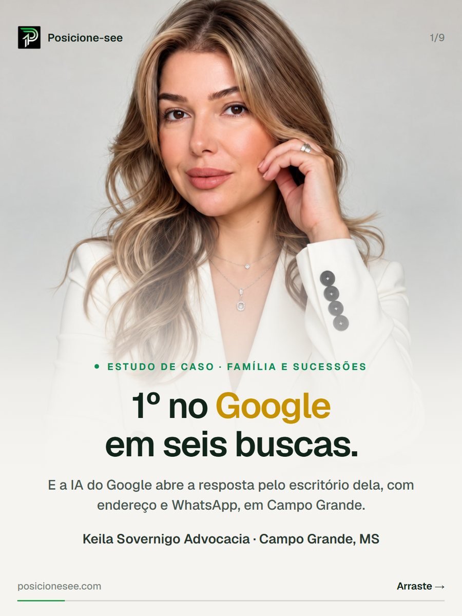 Keila Sovernigo Advocacia, Campo Grande/MS: 1º no Google em seis buscas